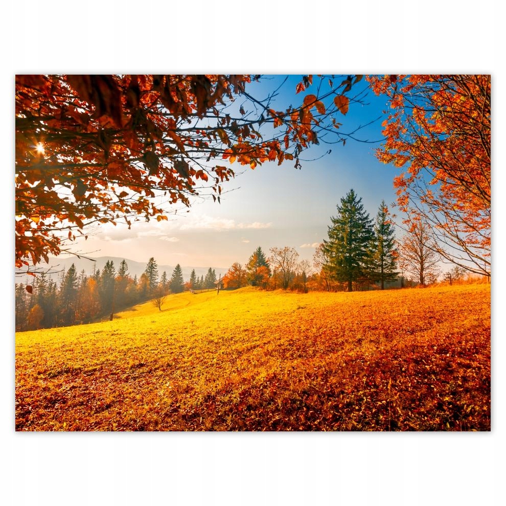 

Plakat 40x30 Jesienny krajobraz góry