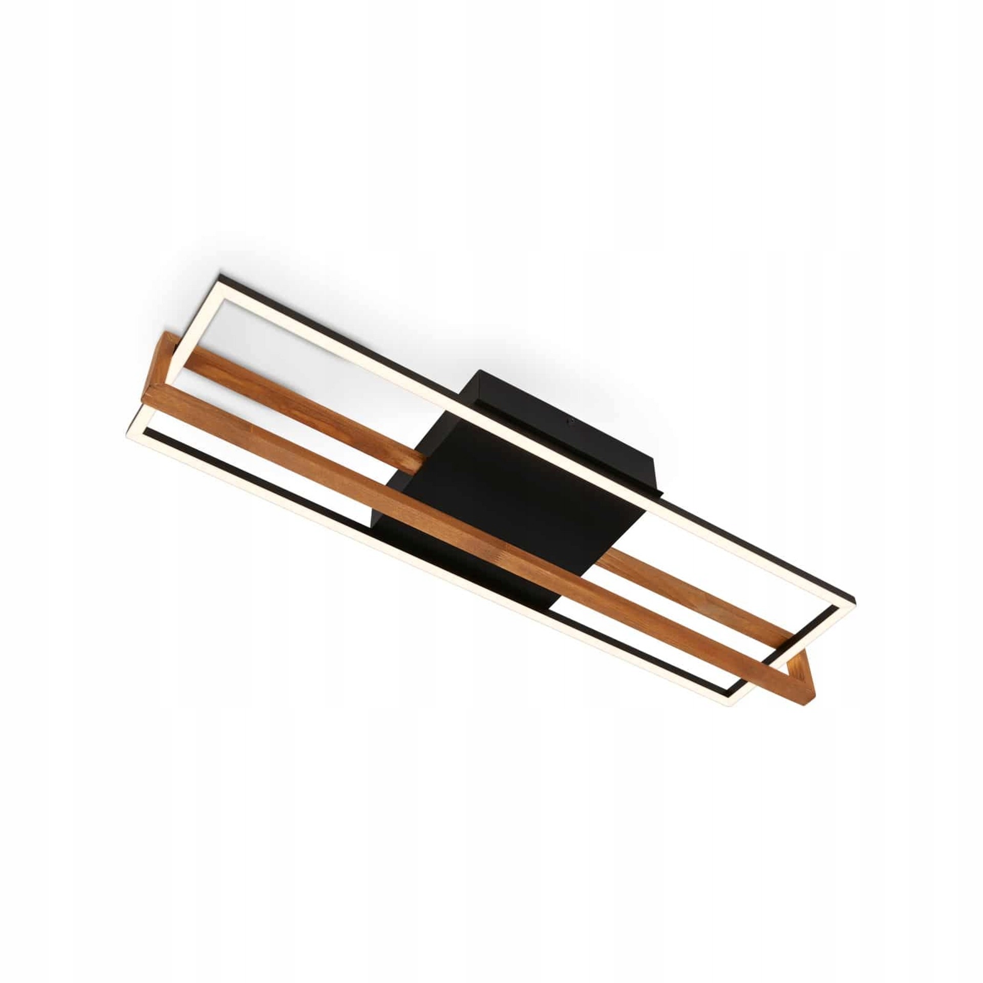 Led stropné svietidlo Briloner 73,5 cm 22W 2200lm 3000K čierna