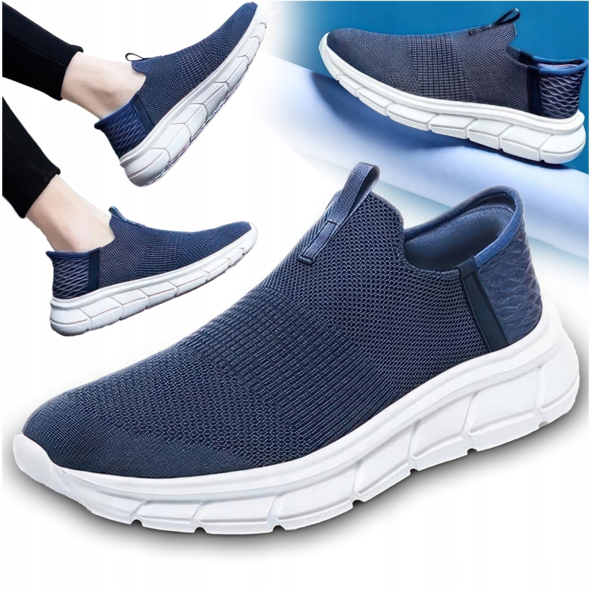 Buty Męskie Sportowe Sneakersy Lekkie Obuwie Oddychające Rozmiar 42