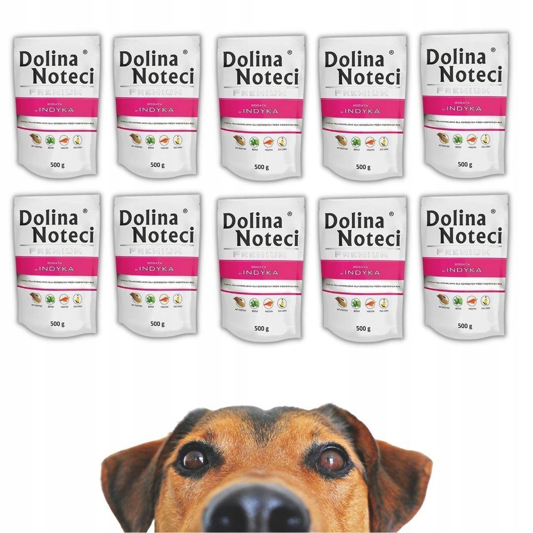 Levně Dolina Noteci Premium Bohaté Na Krůtu 500G x10KS Krmivo Mokré Pro Psa