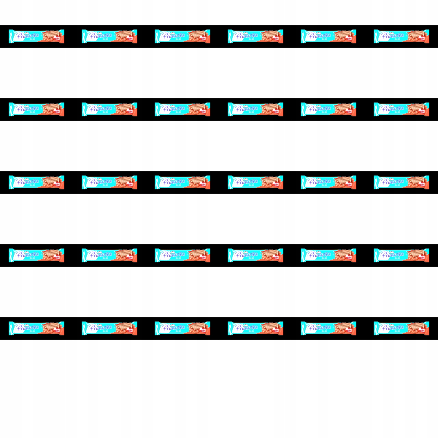 Levně 30 x 30 g Princessa dark Karton