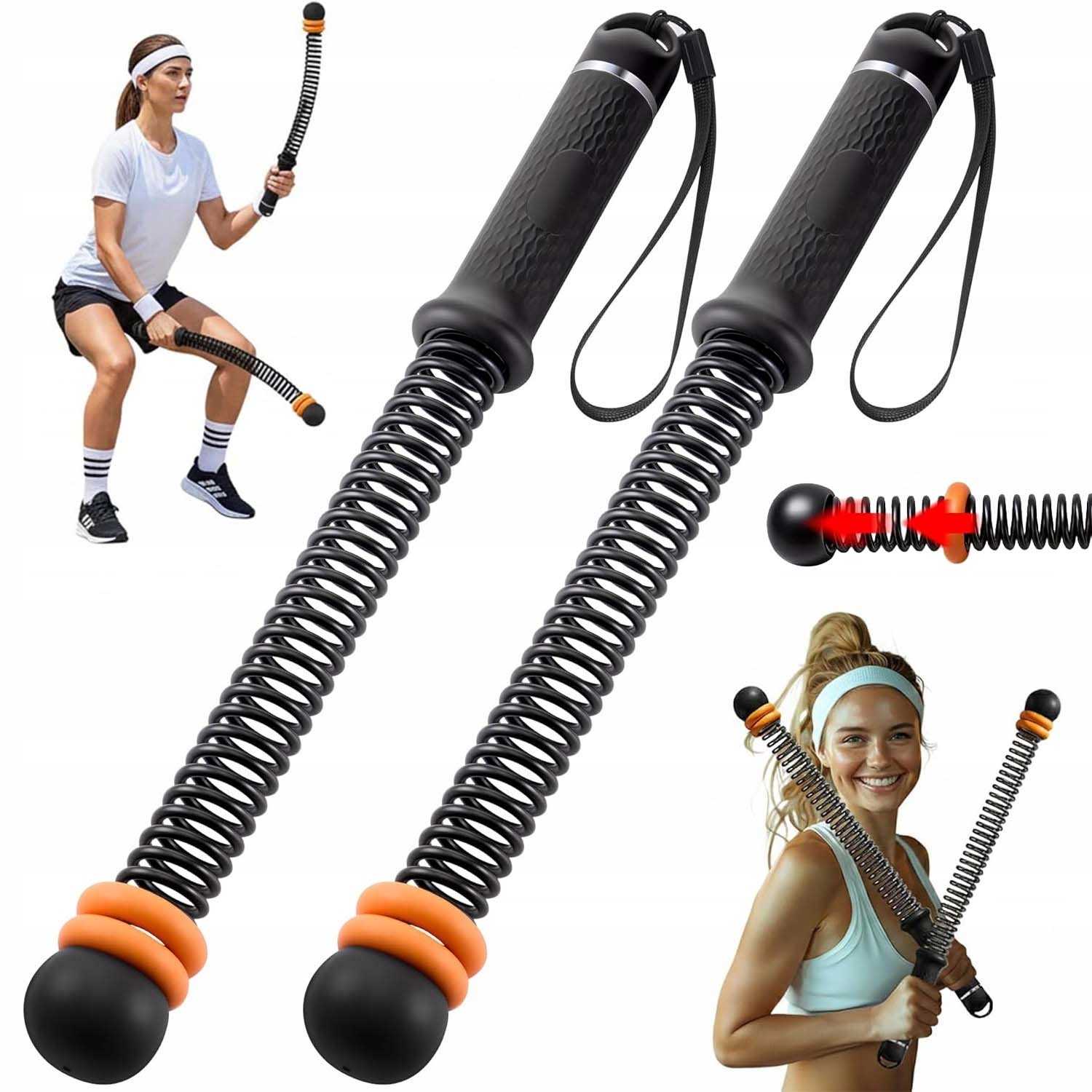 Kompaktowy Trenażer Fitness Z Regulowanym Oporem Do Domu Do Ramion, Barków