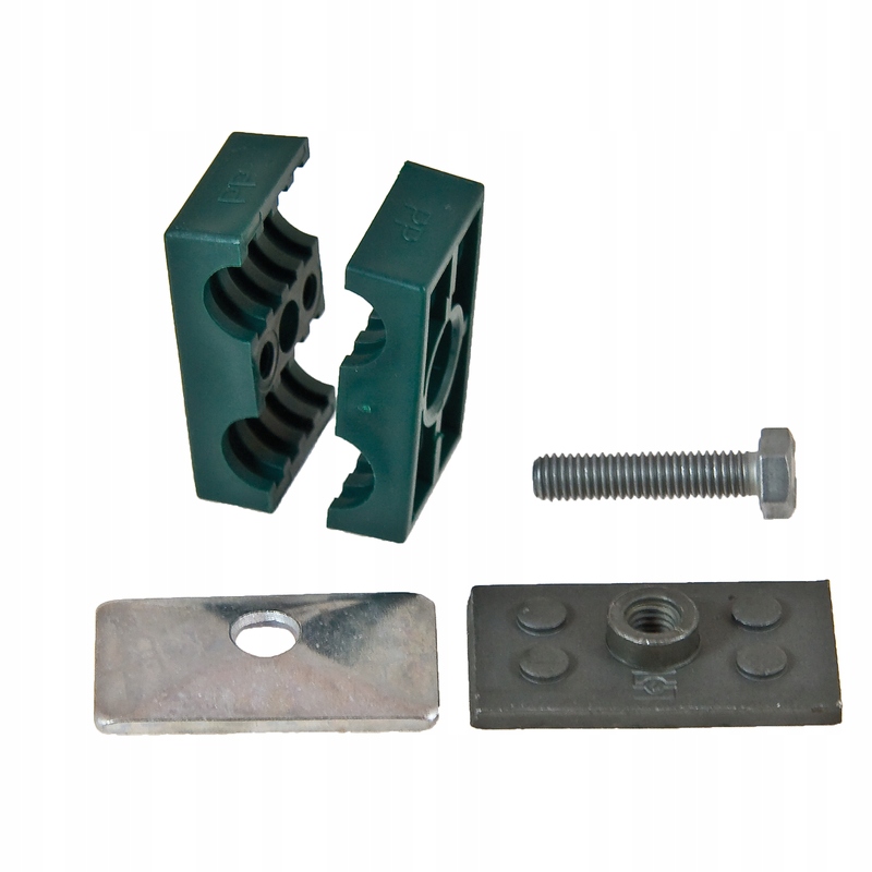 

Obejma rurowa podwójna Śr. 2x15