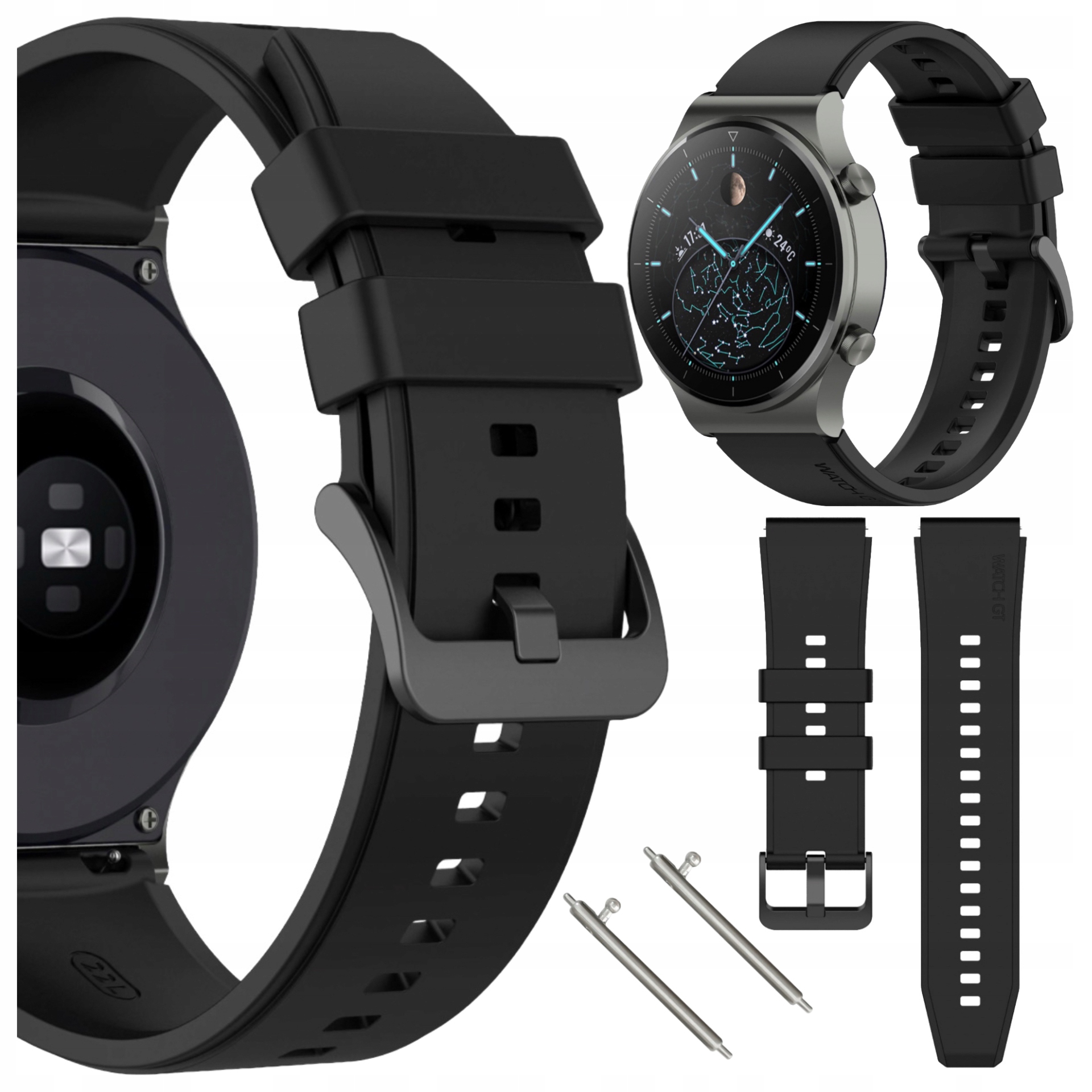 Pasek 22mm do Huawei Samsung Amazfit OnePlus Polar Garett Xiaomi|GT 46/48mm