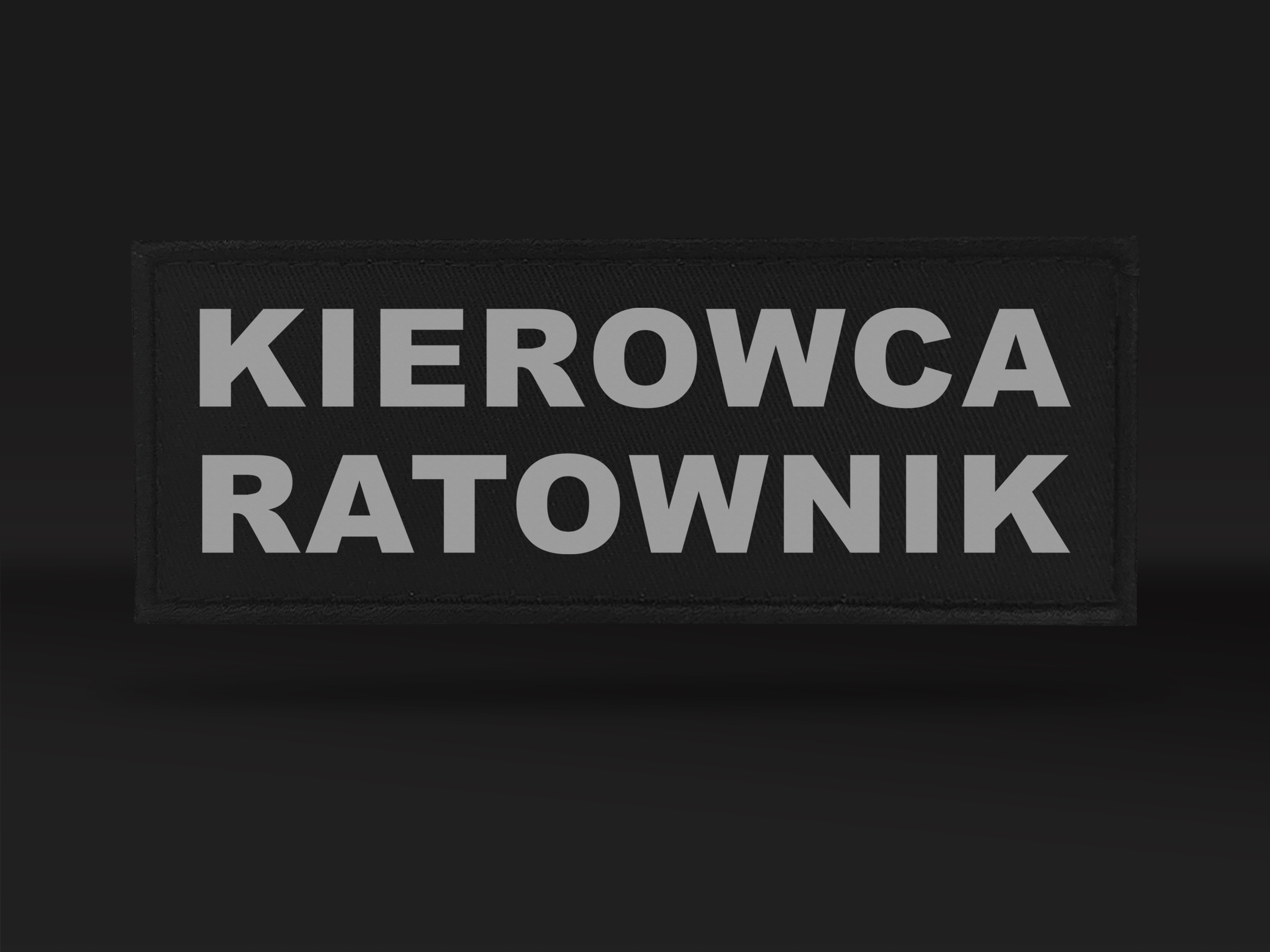 MEDYCZNA NASZYWKA ODBLASKOWA wz KIEROWCA RATOWNIK Marka inna