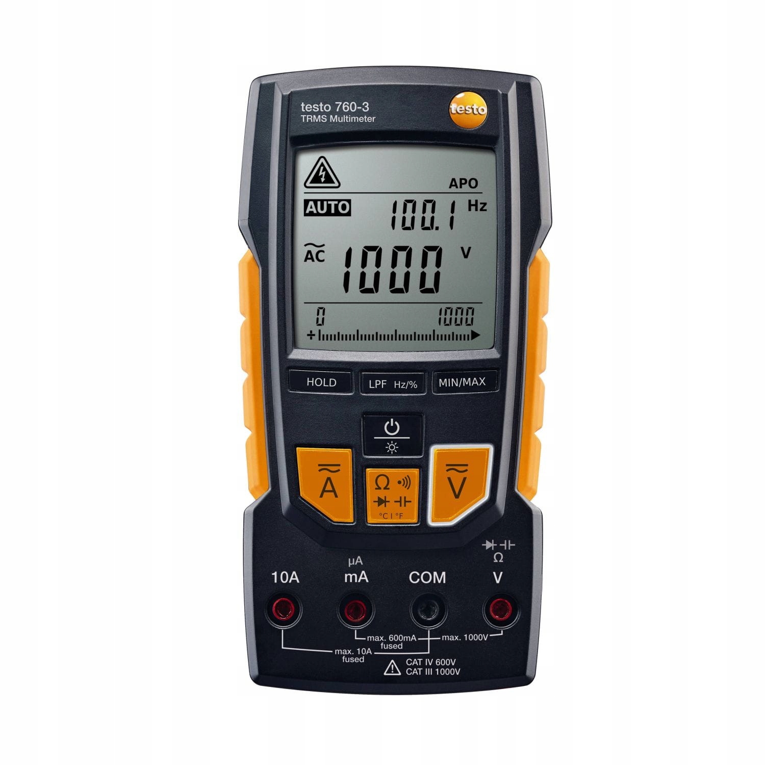 

Multimetr cyfrowy,miernik Testo 760-3 Trms Catiii