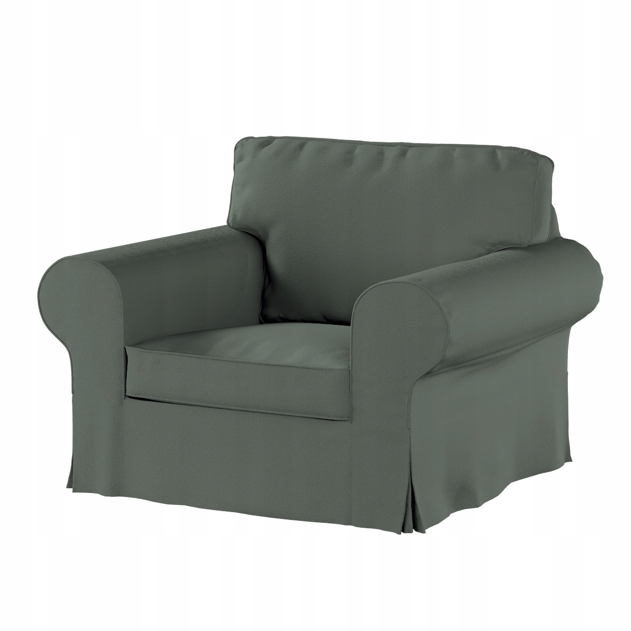 Potah na křeslo Ektorp Ikea zelená bukla