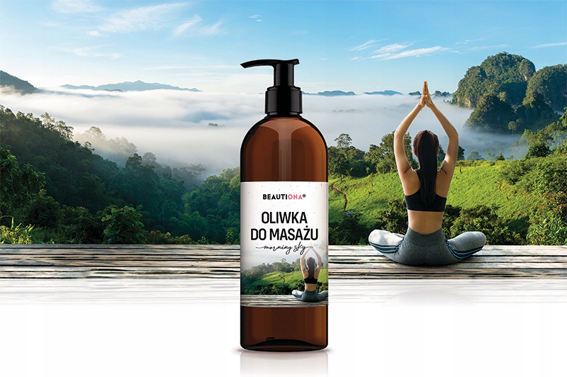 BEAUTIONA OLIWKA OLEJEK DO MASAŻU MORNING SKY 500 Rodzaj Migdałowy
