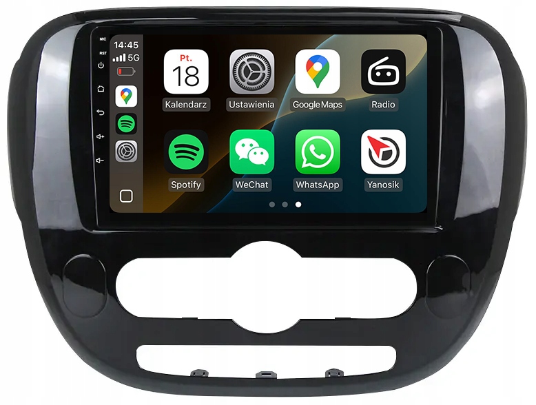 Kia Soul 2014-2019 Nejnovější Android Carplay Rádio Navigace