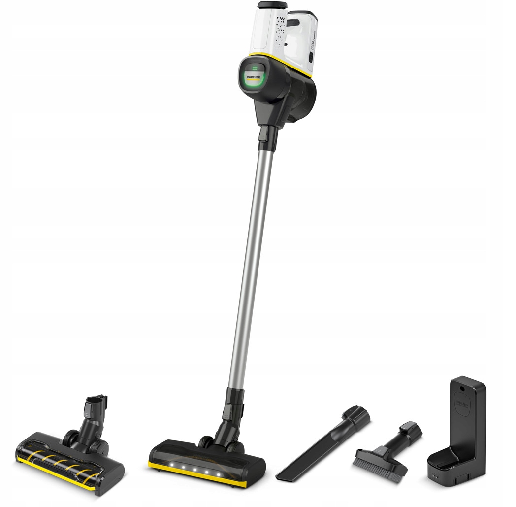 Odkurzacz pionowy Karcher VC6 Cordless Duo Bezprzewodowy 2w1 Led 2 szczotki