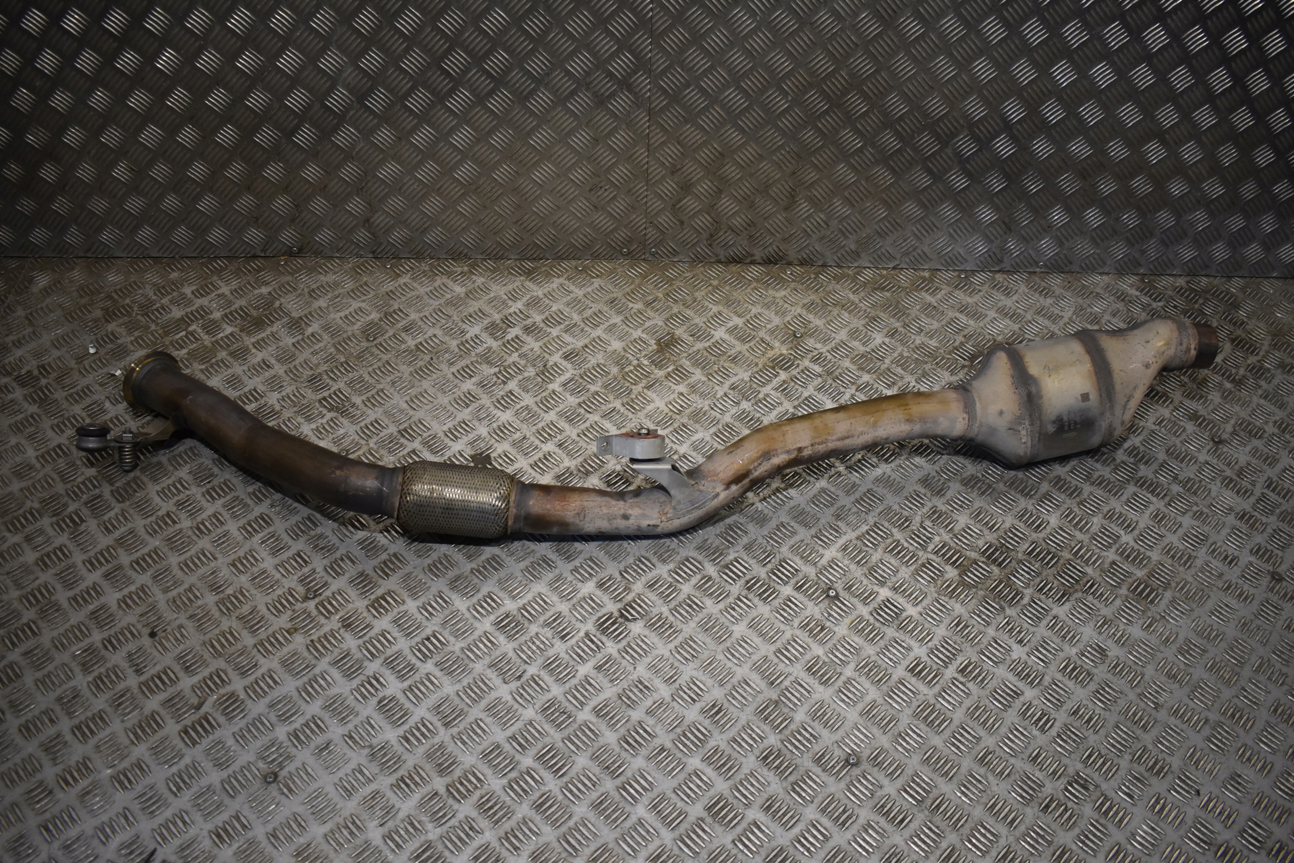 IDEALNY exhaust pipe catalyst right PORSCHE CAYENNE 9Y LIFT 1