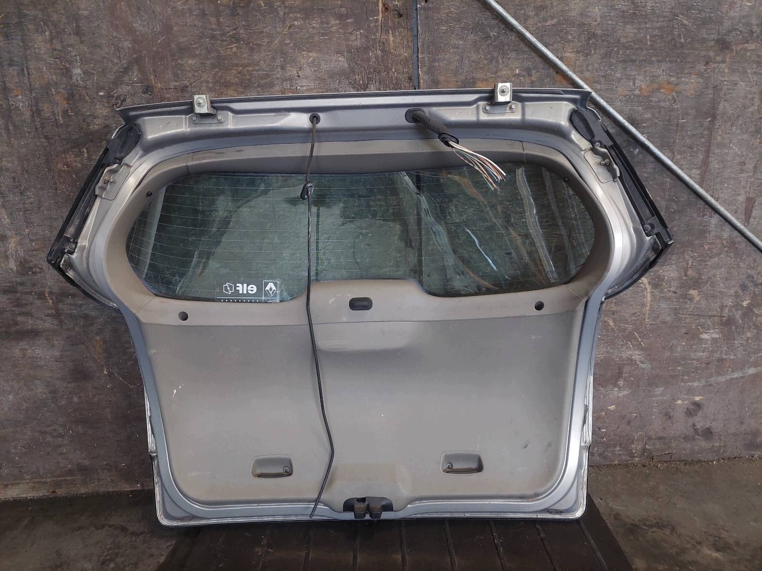 complete rear part RENAULT GRAND SCENIC II TEA19 trunk door boot bumper lights