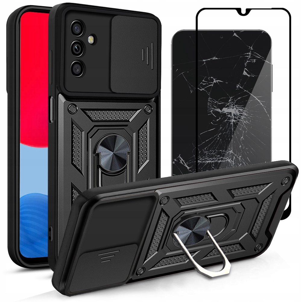 

Etui Pancerne Camring Do Galaxy A04S Szkło Pof