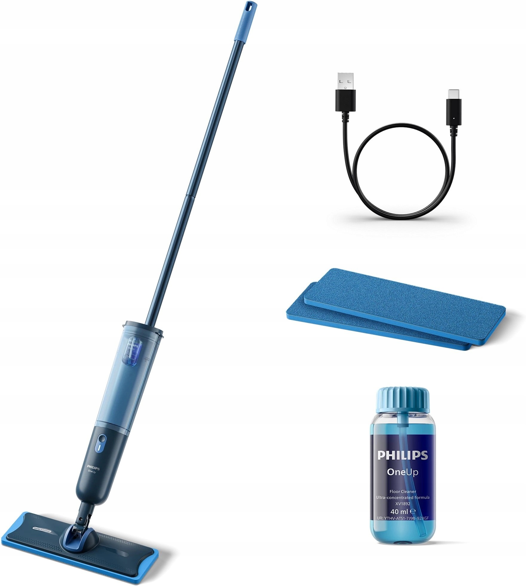 Mop elektryczny Philips OneUp XV3101/11