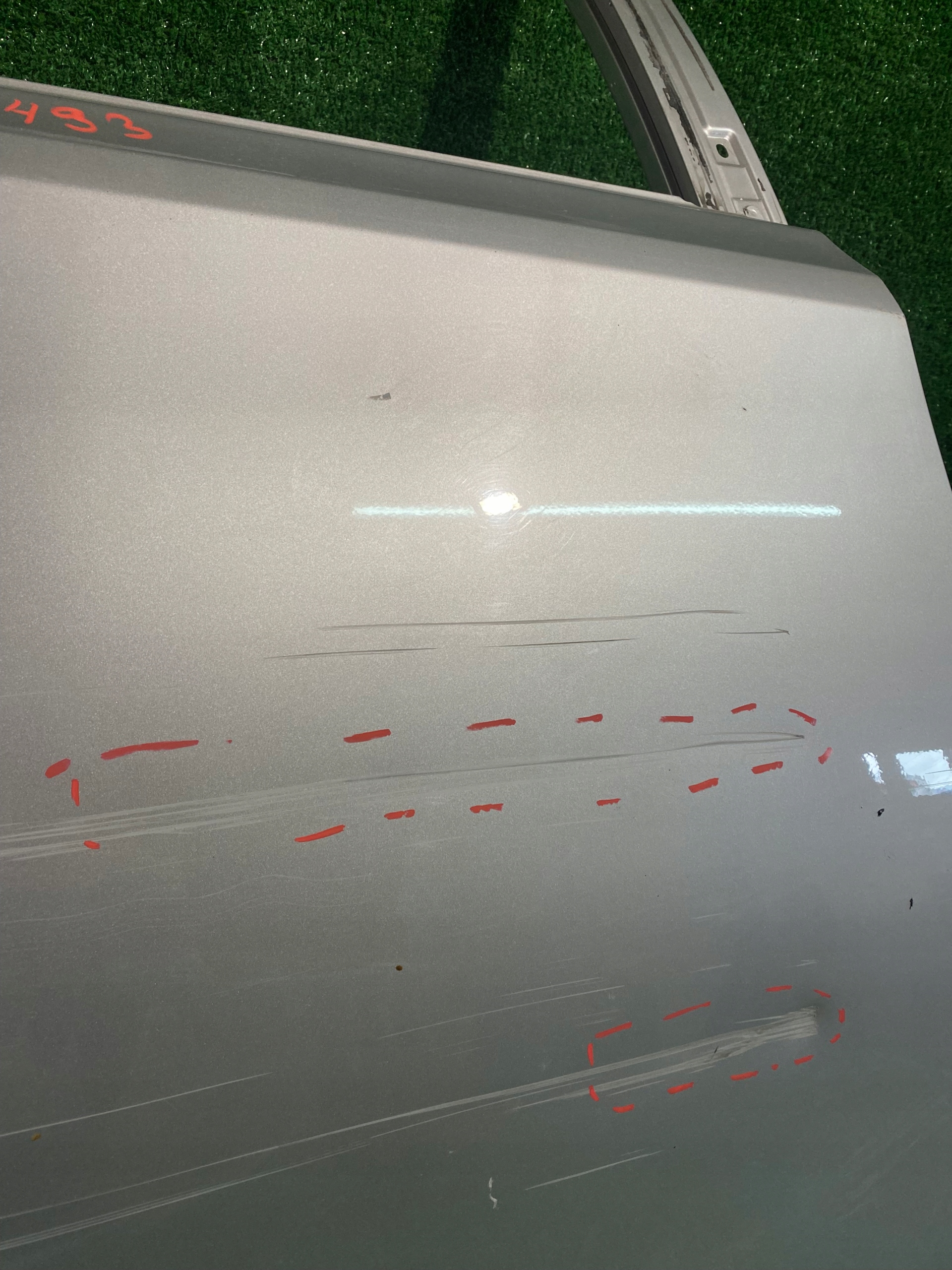 door rear. right TOYOTA AURIS II HB