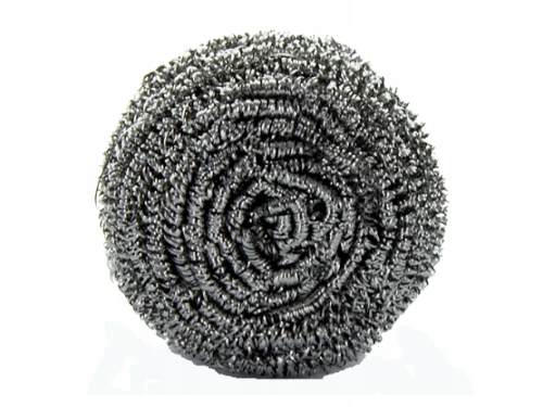 Levně Kuchyňská Drátěnka Houbička Na Čištění Nádobí Ocelová Nerezová Myčka 1 Ks