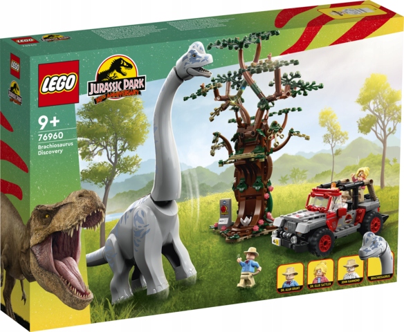 Lego Jurassic World Odkrycie Brachiozaura 76960