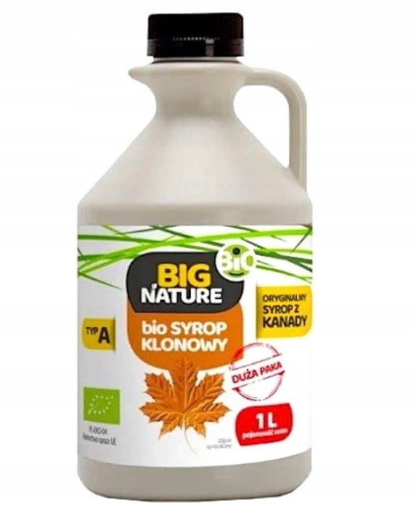 Big Nature Syrop klonowy Bio 1000ml