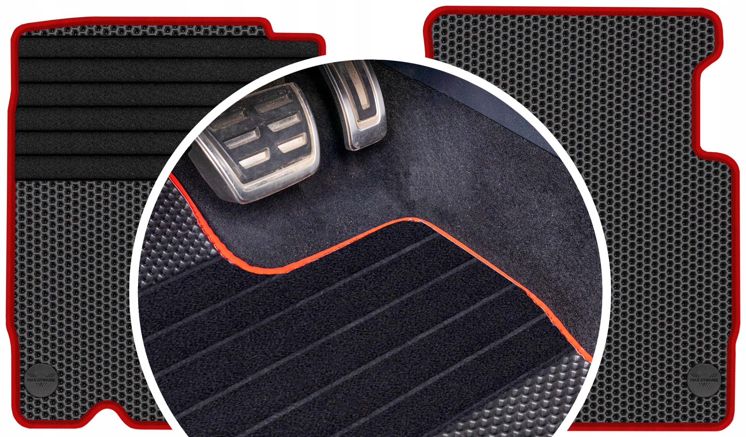 Alfa Romeo 8C Coupe 2007-2009 Gumové rohože Eva Eternity Plastry Medu