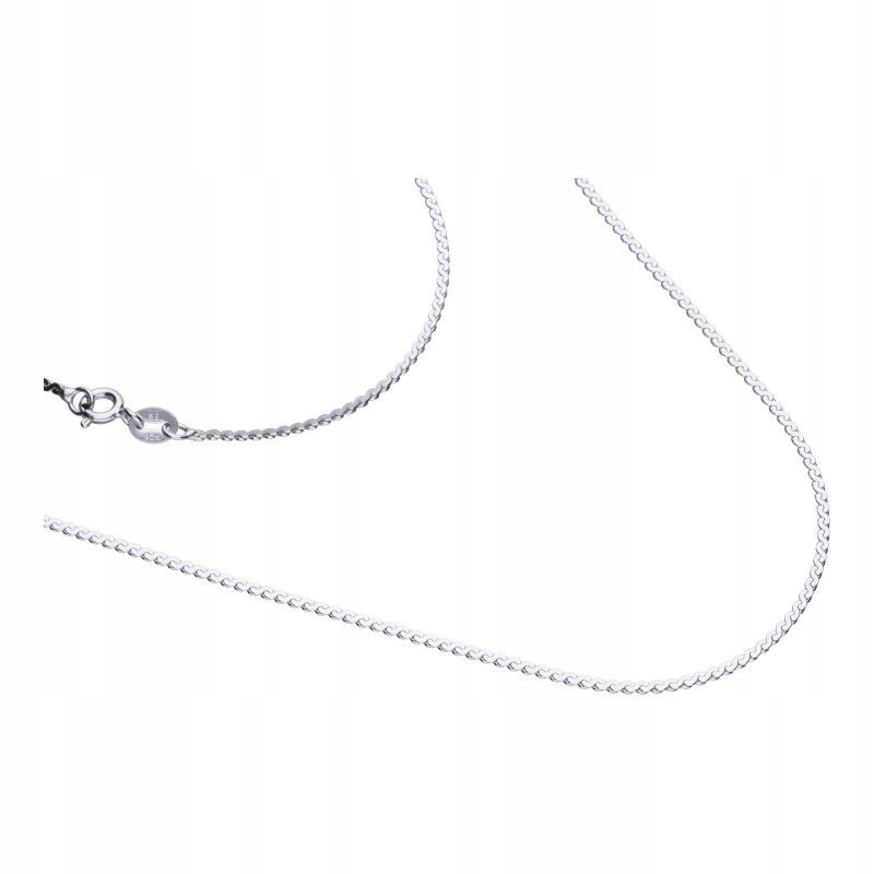 Stříbrný řetízek 925 rhodiovaný se serpentinovou vazbou 3.61 g R50 jako dárek