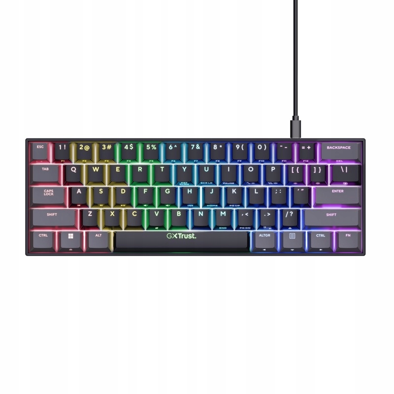 Trust Gaming Gxt 867 Acira/ Drôtová Usb/ Us layout/ Čierna 24882