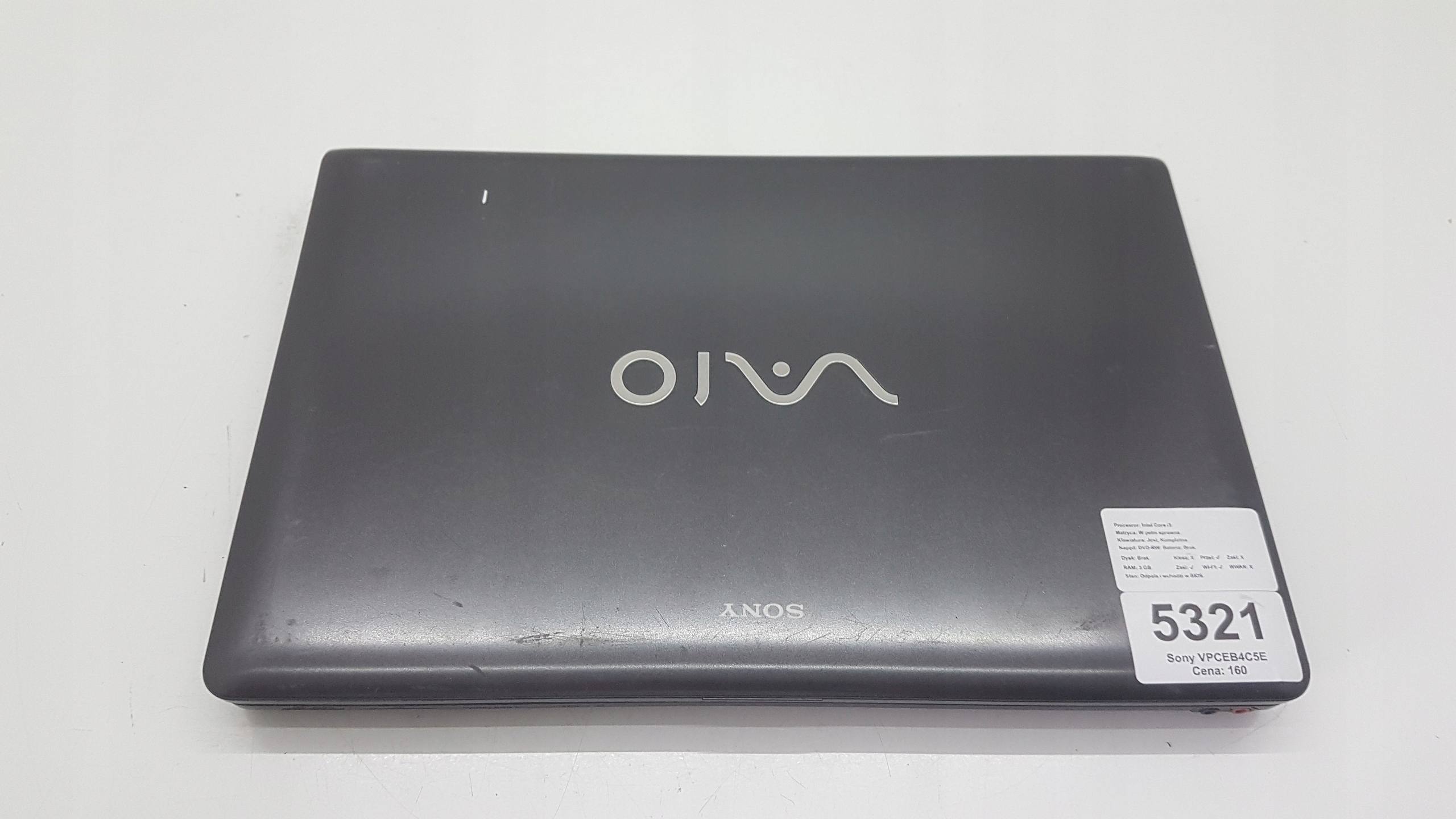 Laptop Sony Vaio I7 - Niska cena na Allegro