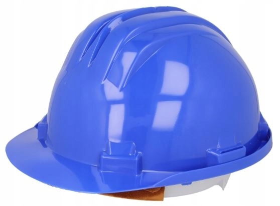

Kask hełm ochronny roboczy niebieski Bhp Jakość