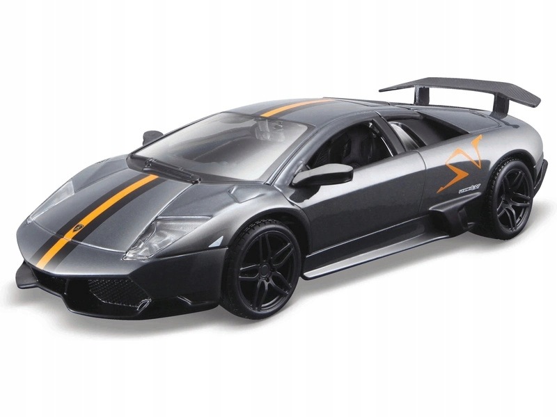 Bburago Lamborghini Murcielago Lp 670-4 Sv 1:32 šedá matná