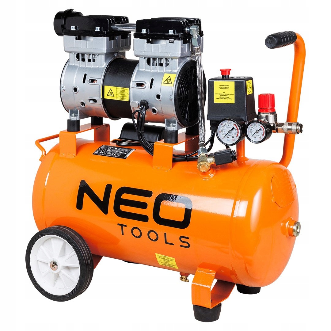 Bezolejový kompresor 24 l Neo Tools 12K021