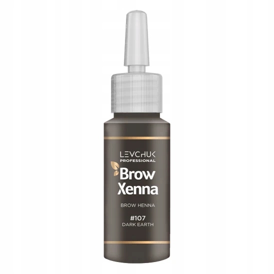 Henna pudrová na obočí BrowXenna 107 Dark Earth