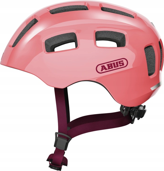 Cyklistická přilba Abus Youn-I 2.0 Led Living Coral S 48-54 cm