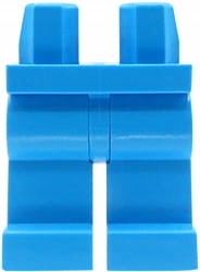 

Lego nogi nóżki figurki spodnie niebieskie