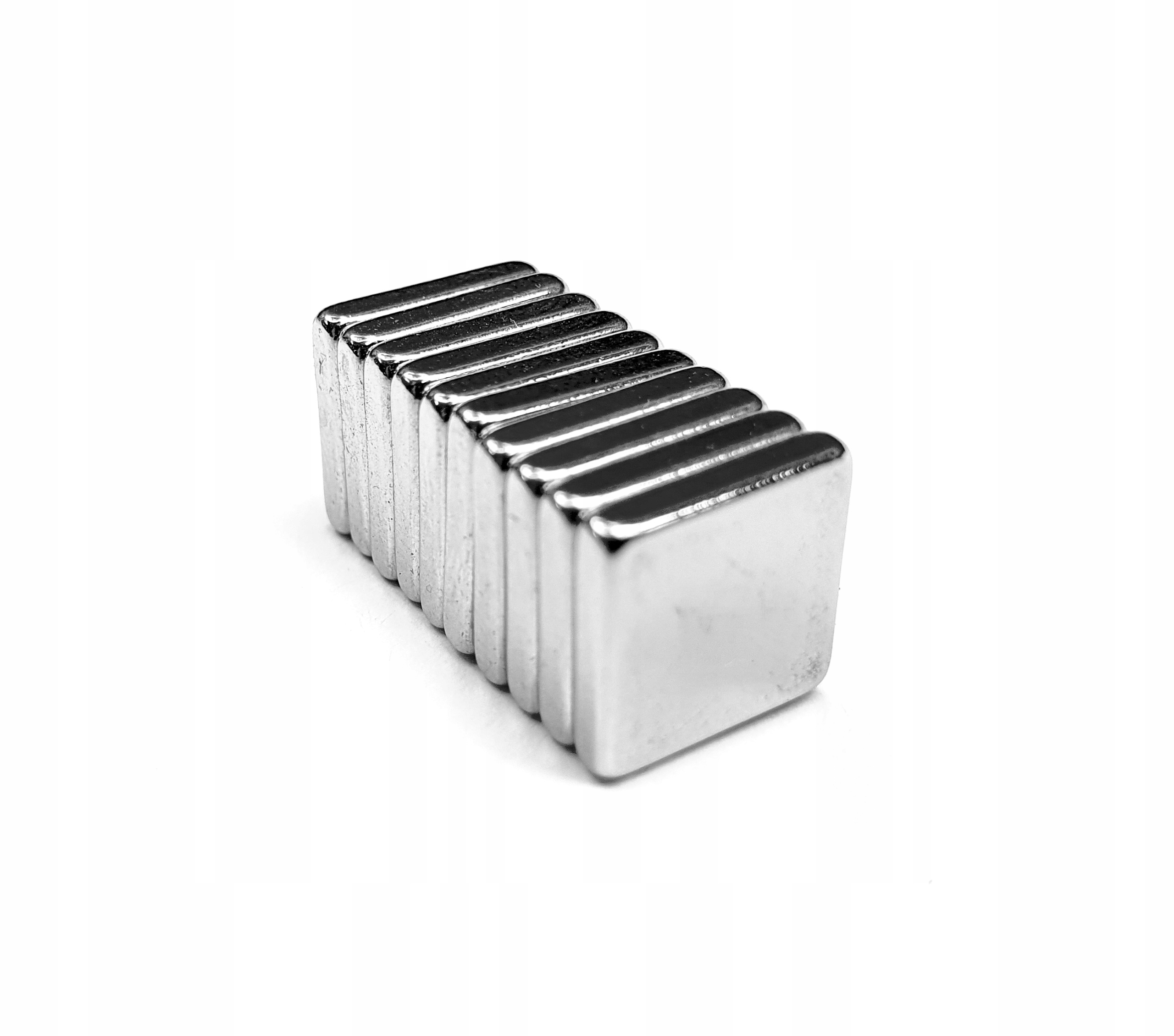 

Magnes Neodymowy Płytkowy Mocny 10x10x2 10 Szt