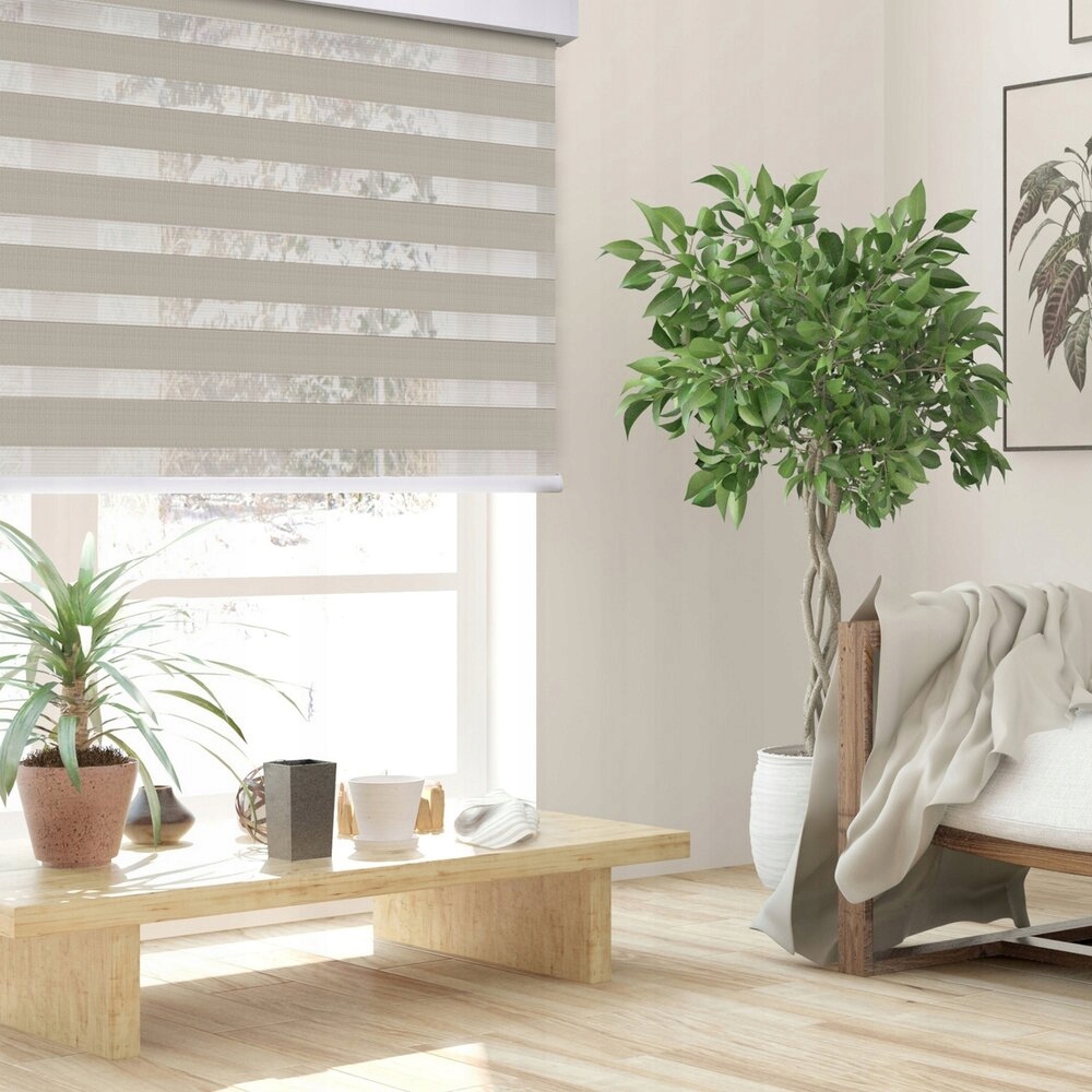 ROLETA KASETOWA EUROFIRANY 80x100 cm RÓŻNE WZORY Wzór gładki