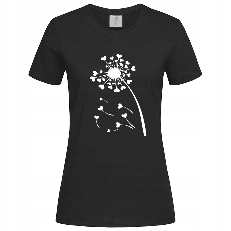 T-SHIRT KOSZULKA Z NADRUKIEM Dmuchawca XXL Dekolt okrągły