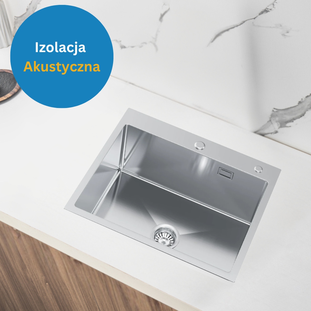 Jednokomorový drez z nehrdzavejúcej ocele 50 x 45 cm Inox značky Velazo.