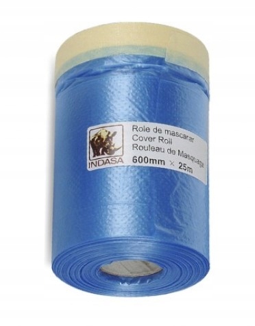 

Indasa Folia Maskująca Z Taśmą 600MM X 25M