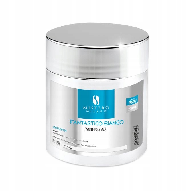 Proszek Akrylowy Puder do paznokci Fantastico Bianco Mistero Milano 9601/20