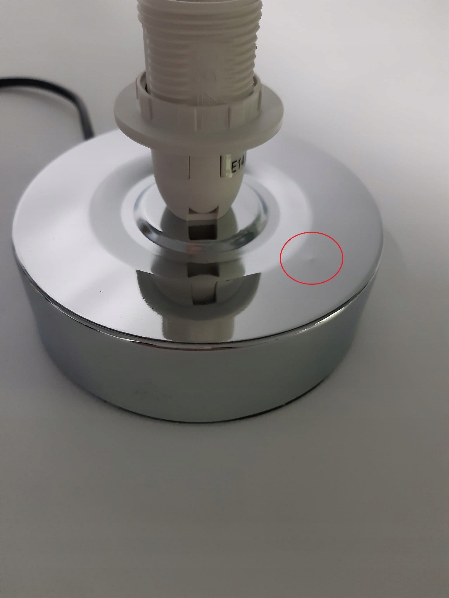 LAMPKA NOCNA - DOTYKOWA - SYPIALNIA - ŚCIEMNIACZ Kolor szary