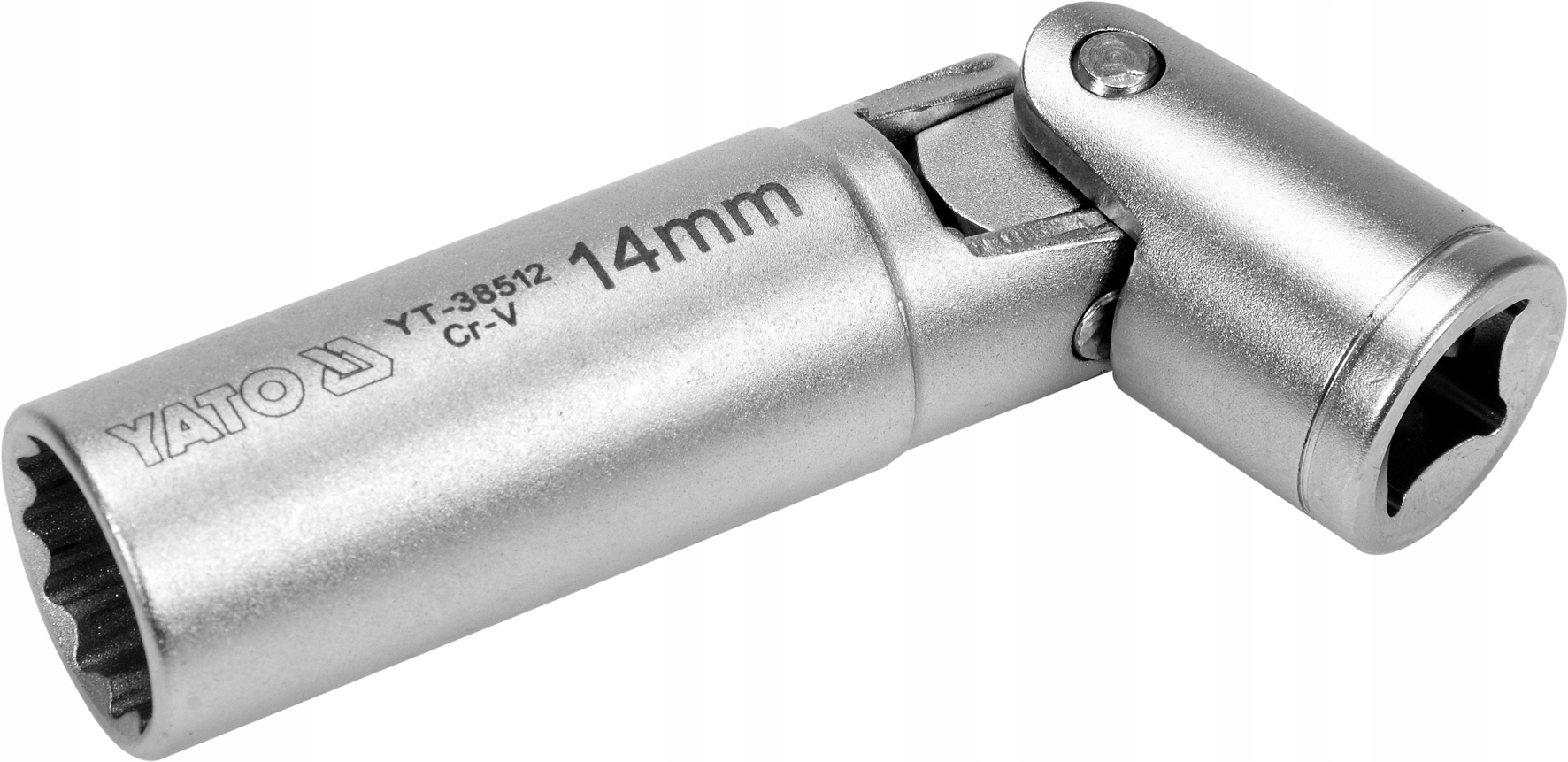KLUCZ DO ŚWIEC 14mm PRZEGUBOWY CIENKO ŚCIENNY YATO Kod producenta YT-38512