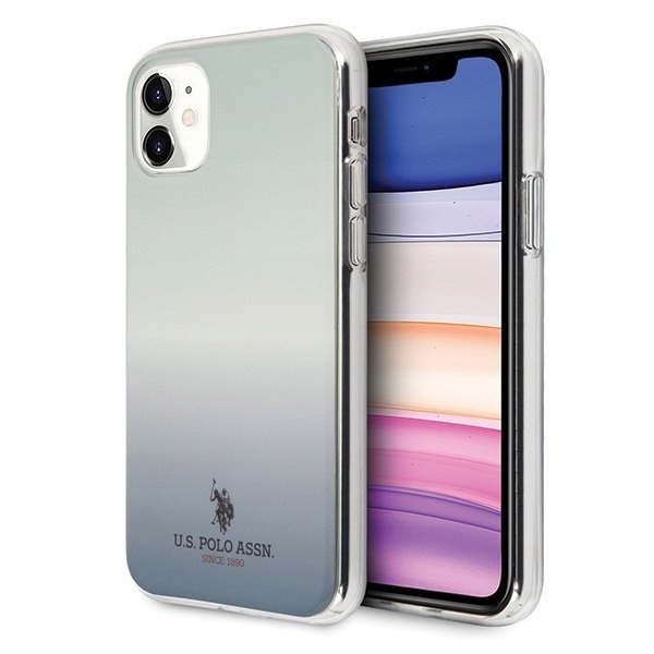 Us Polo USHCN61TRDGLB iPhone 11niebieski/blue Gradient Pattern Collection