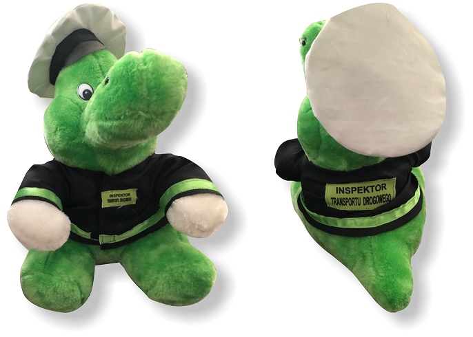 Maskotka Krokodyl Inspektor Transportu Drogowego Producent inny