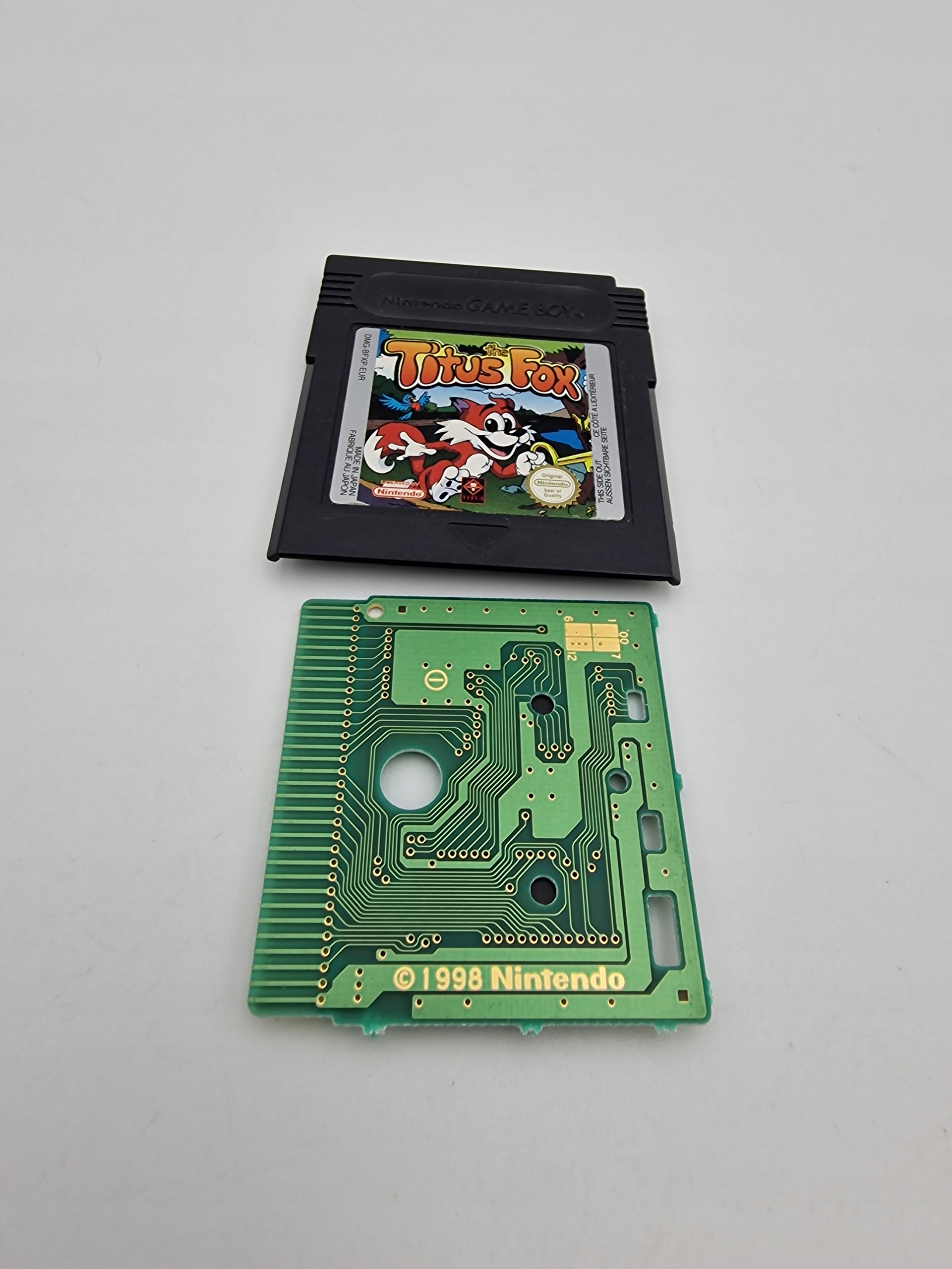 GAME BOY TITUS THE FOX ORYGINAŁ Tytuł TITUS THE FOX