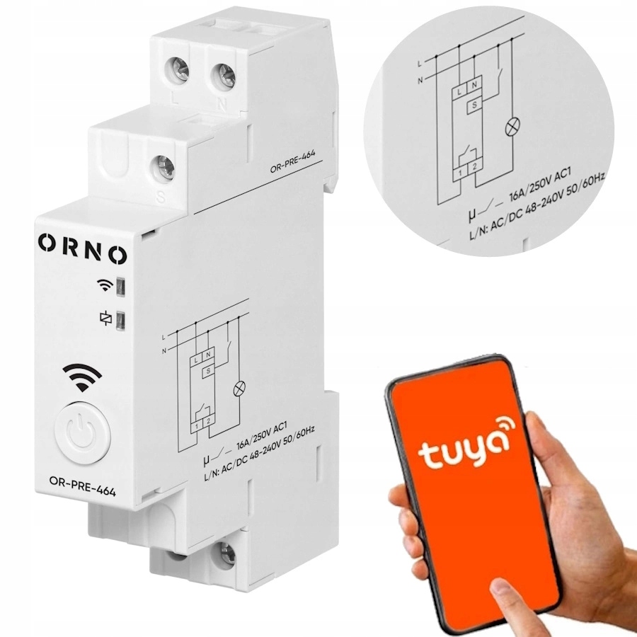Programator czasowy Orno OR-PRE-464