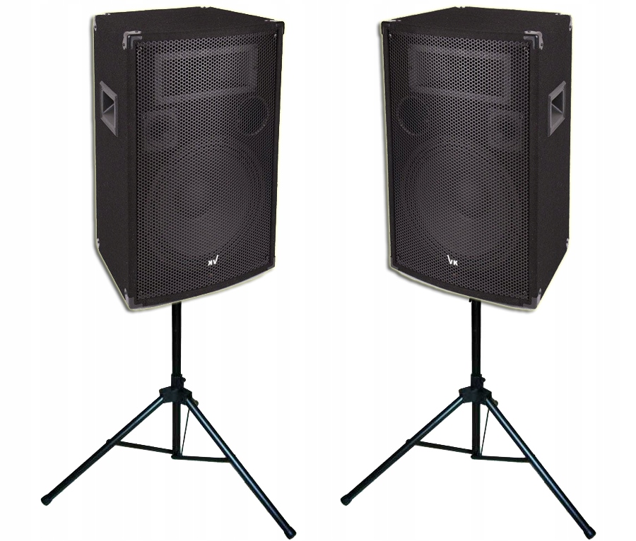 Zestaw Kolumny Estradowe 1200W + Statywy