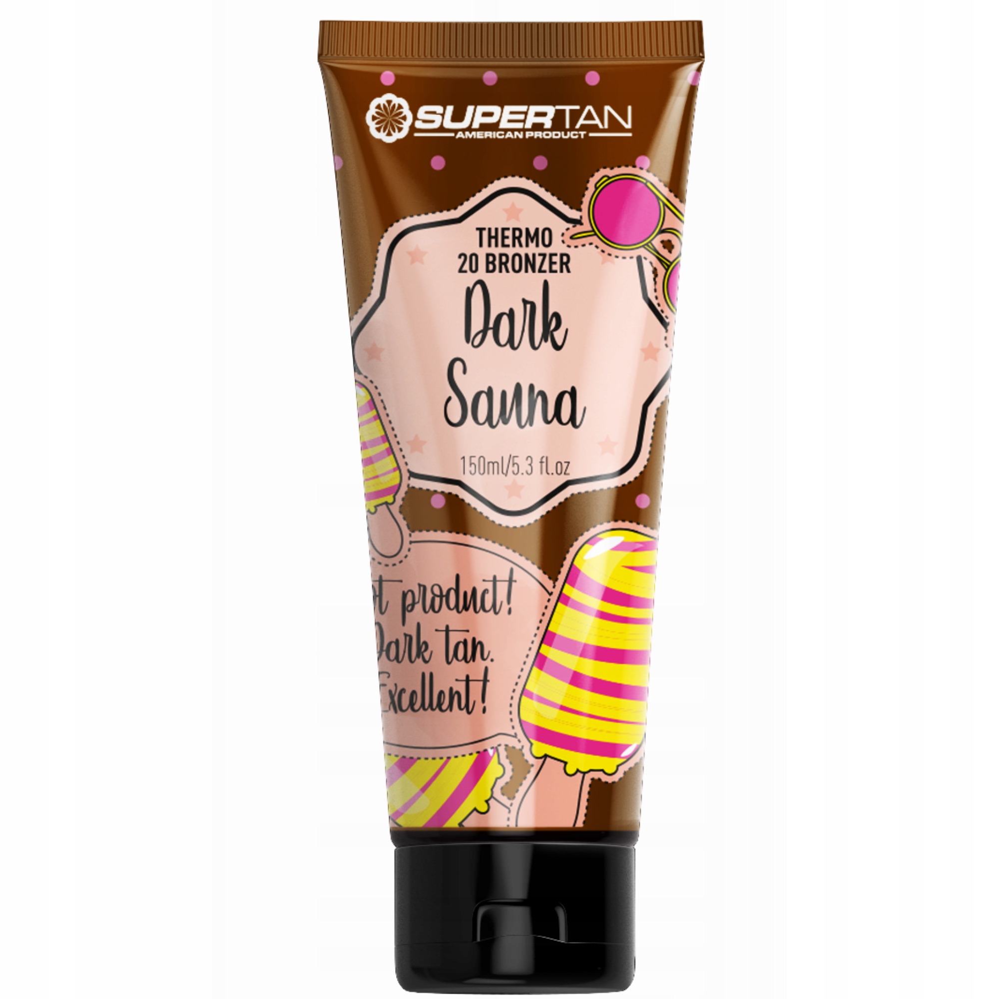 Supertan Dark Sauna Bronzer s Tingle Efektem 150 Ml
