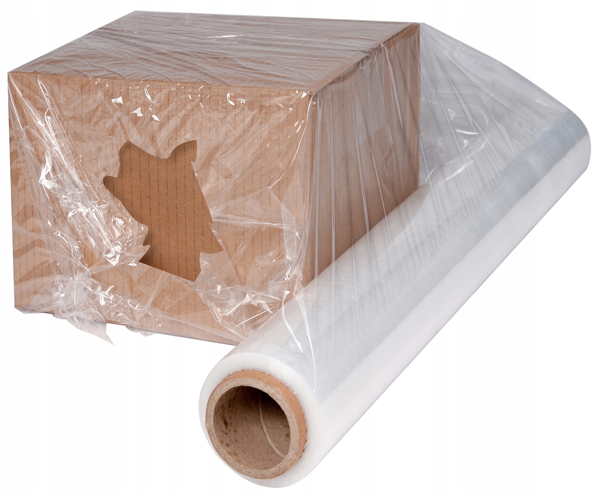 FOLIA STRETCH bezbarwny przezroczysty 3 kg, 1szt.