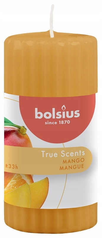 

Bolsius True Scents świeca zapachowa 120/58 Mango