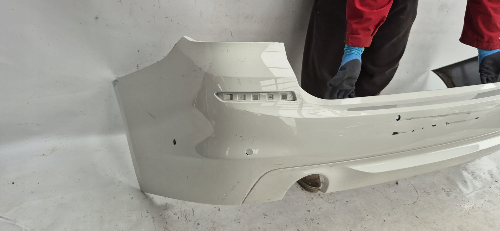 BMW 5 G31 KOMBI bumper rear part rear PDC 7387307