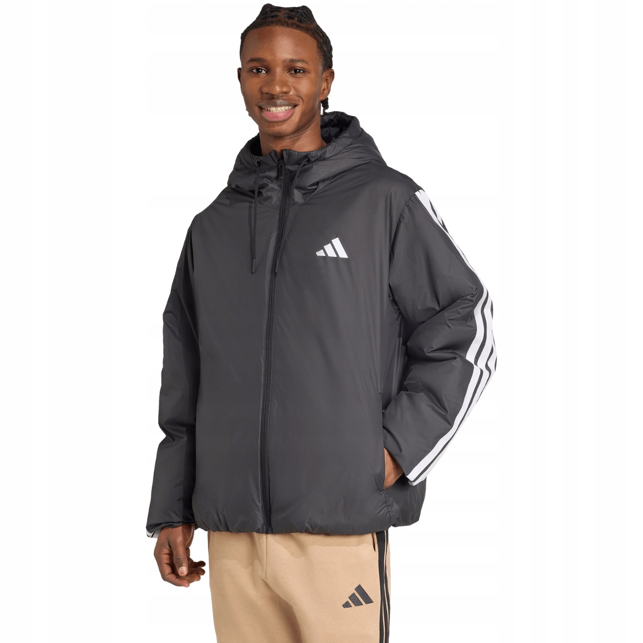 Pánská bunda adidas Essentials Climawarm 3-Stripes Insulated Velikost M